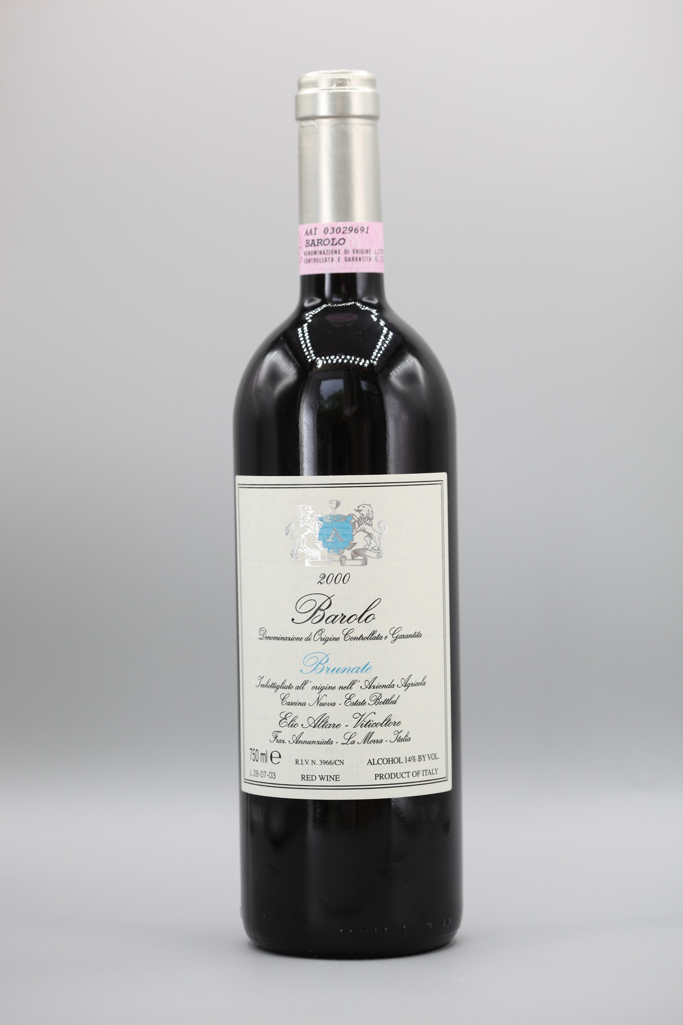ワイン 2000 Barolo ELIO ALTARE Elio Altare Barolo Brunate 2000 | Amsterdam Vintage Wine